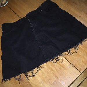 Black skirt